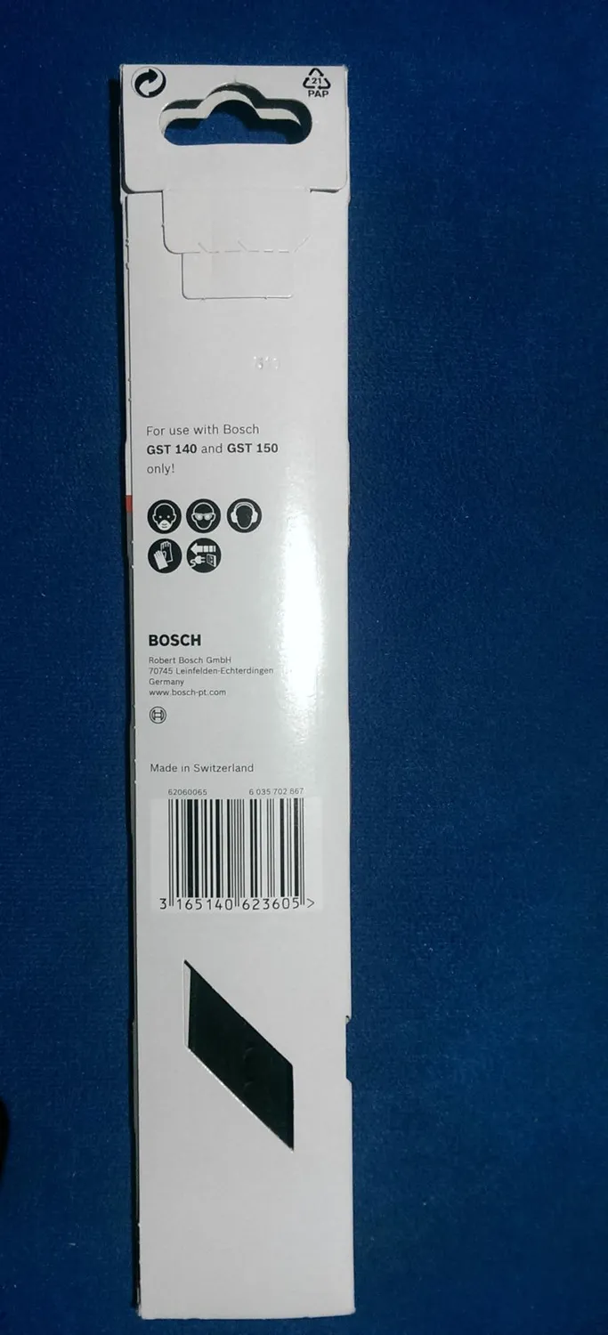 Bosch Expert T1044DP Lame Seghetto Alternativo 3 Pz Legno