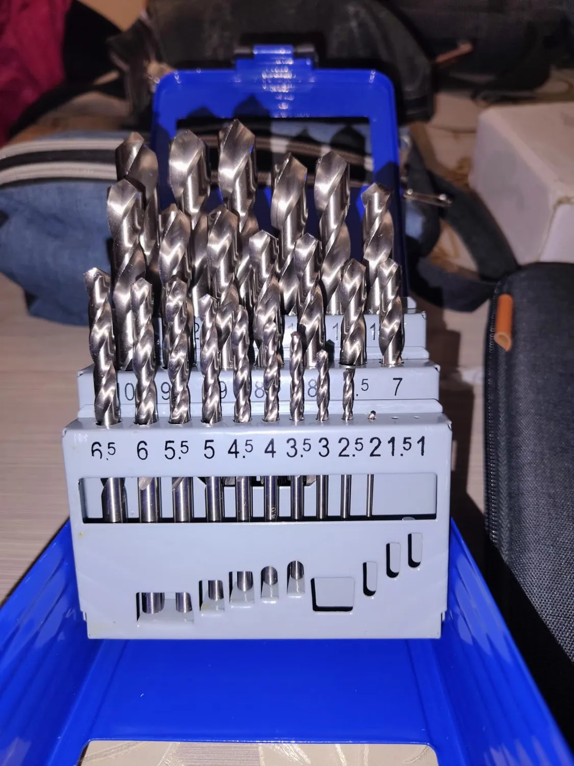 S&R GM punte trapano metallo HSS 25 pezzi 1-13 mm in cassetta