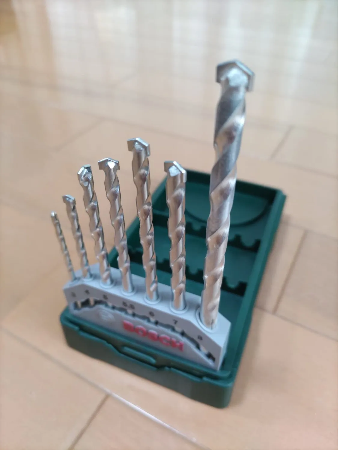 Bosch Expert Mini-X-Line set punte muro 7 pz 3-8 mm