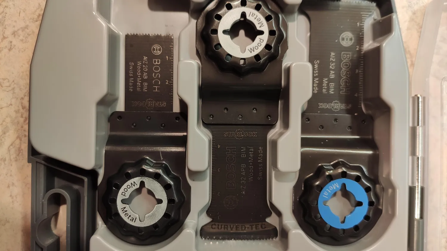 Bosch Expert Starlock set lame multifunzione 6 pz multimateriale