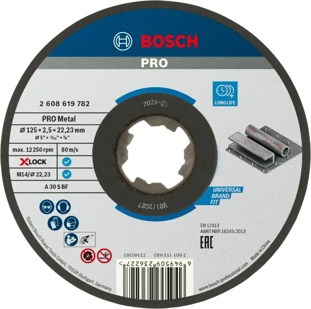 Bosch Expert PRO Metal mola da taglio 125 mm metallo