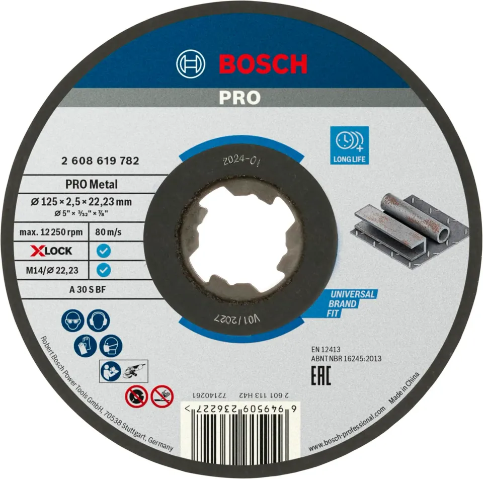 Bosch Expert PRO Metal mola da taglio 125 mm metallo