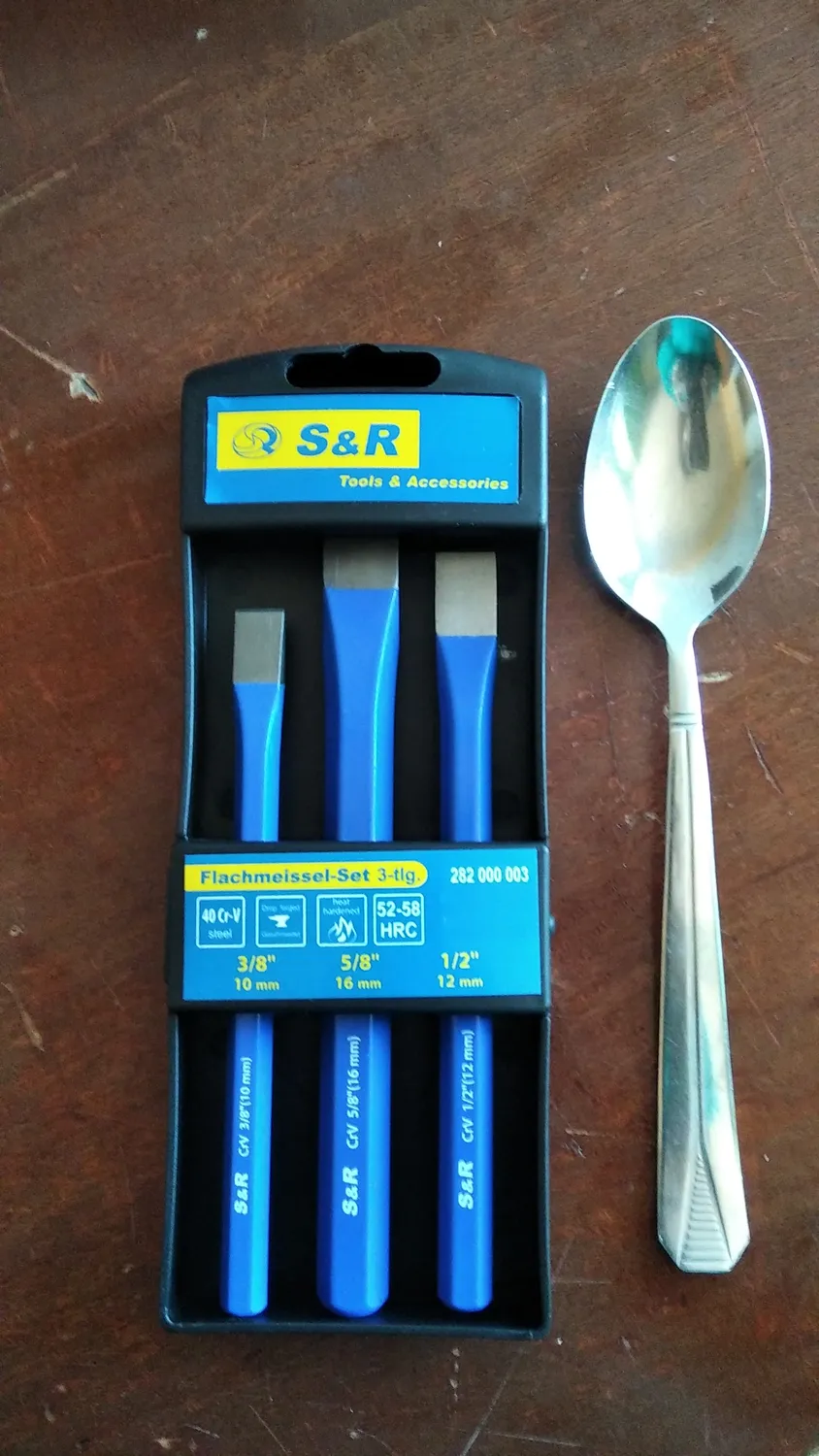 S&R Set 5 Scalpelli Legno 6-32 mm Professionali