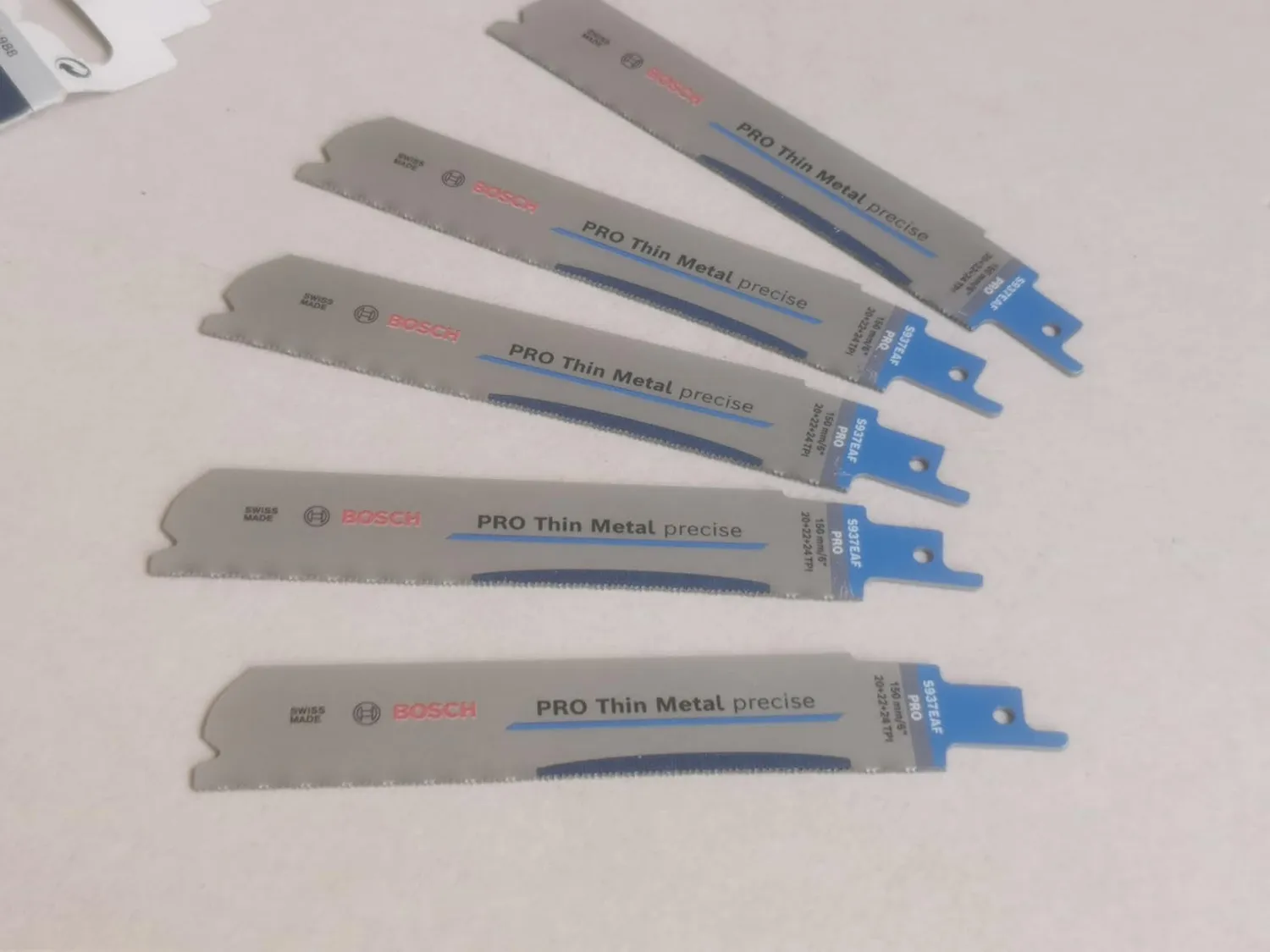Bosch Expert PRO Thin Metal S937EAF lama sciabola 150 mm 5 pezzi