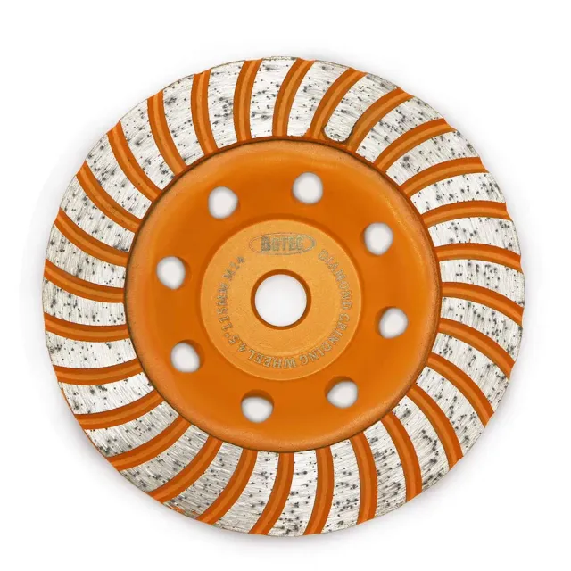 BGTEC Mola diamantata Turbo Row 115 mm M14 per cemento