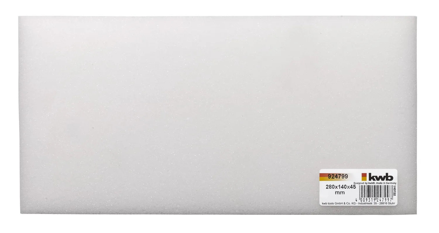 KWB 9247-99 ricambio spugna frattazzo 280x140 mm