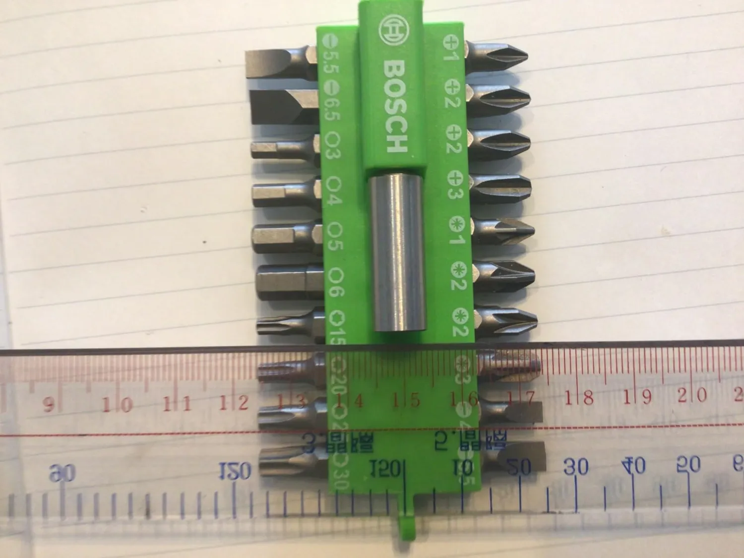 Bosch Expert Set Bit Avvitamento 21 Pezzi Verde Magnetico