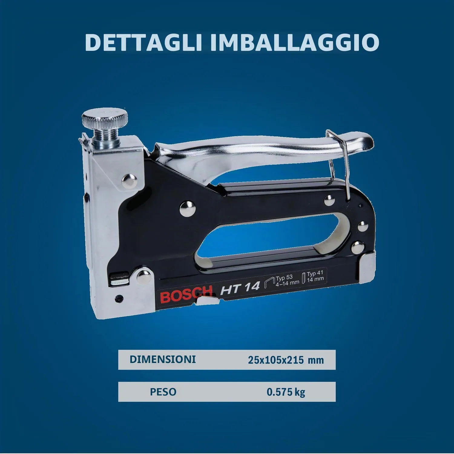 Bosch Expert HT 14 graffatrice manuale punti tipo 53