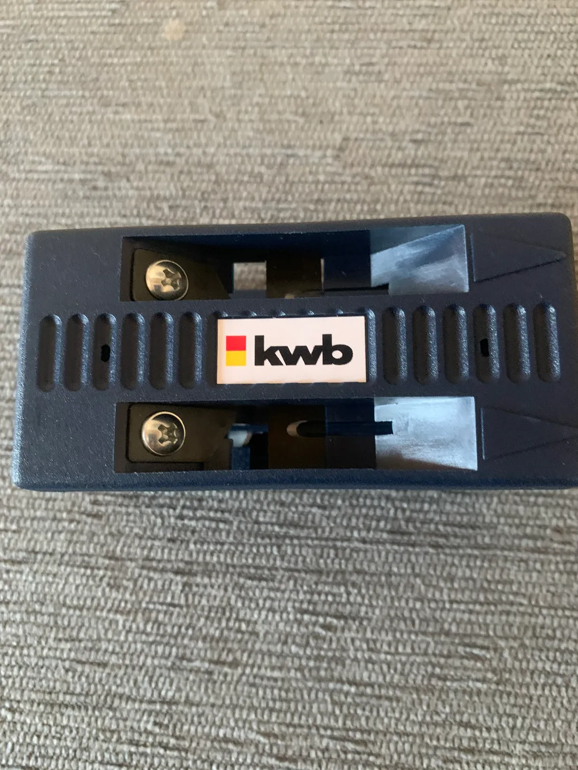 kwb 020300 taglierina bordi doppia 40 mm blu
