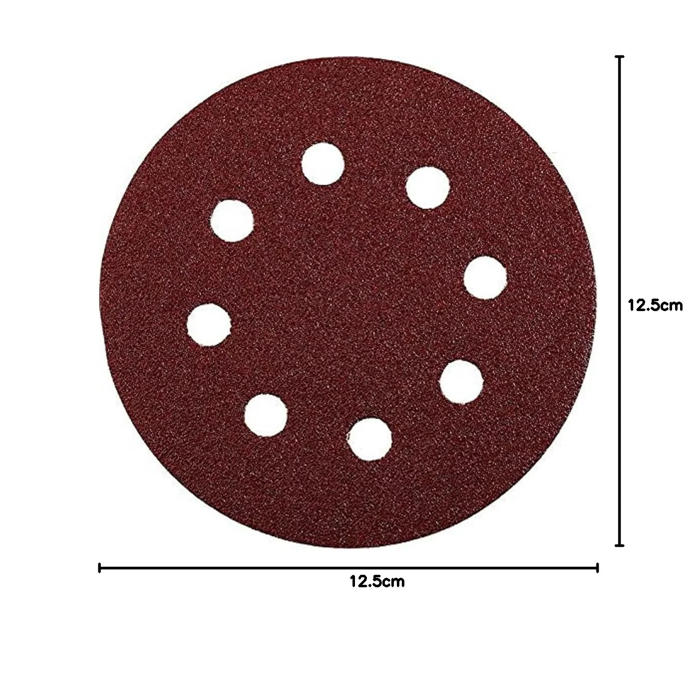 KWB 5419-08 dischi abrasivi 125 mm velcro legno metallo