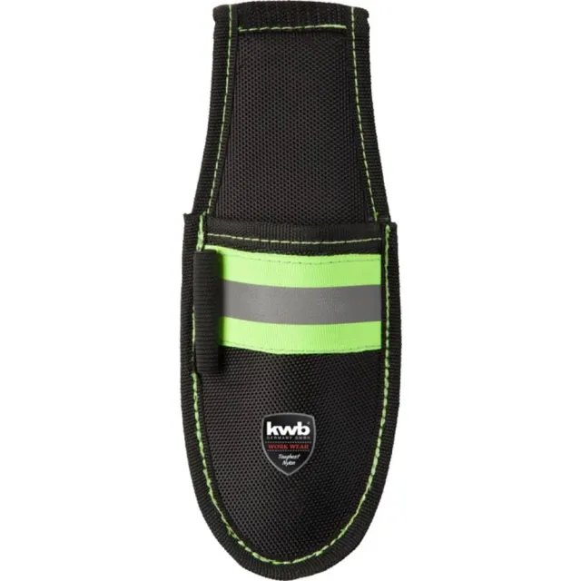 KWB 909910 fodero coltello nylon cintura con riflettore