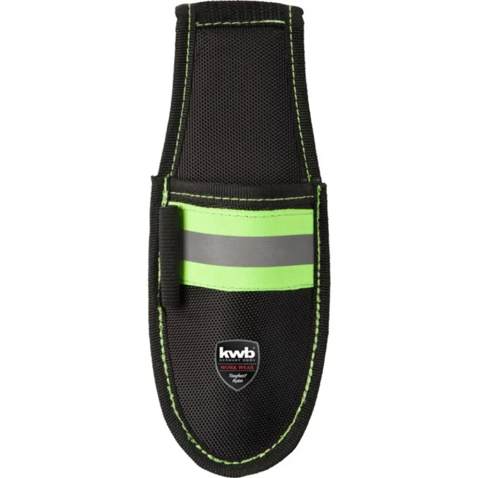 KWB 909910 fodero coltello nylon cintura con riflettore