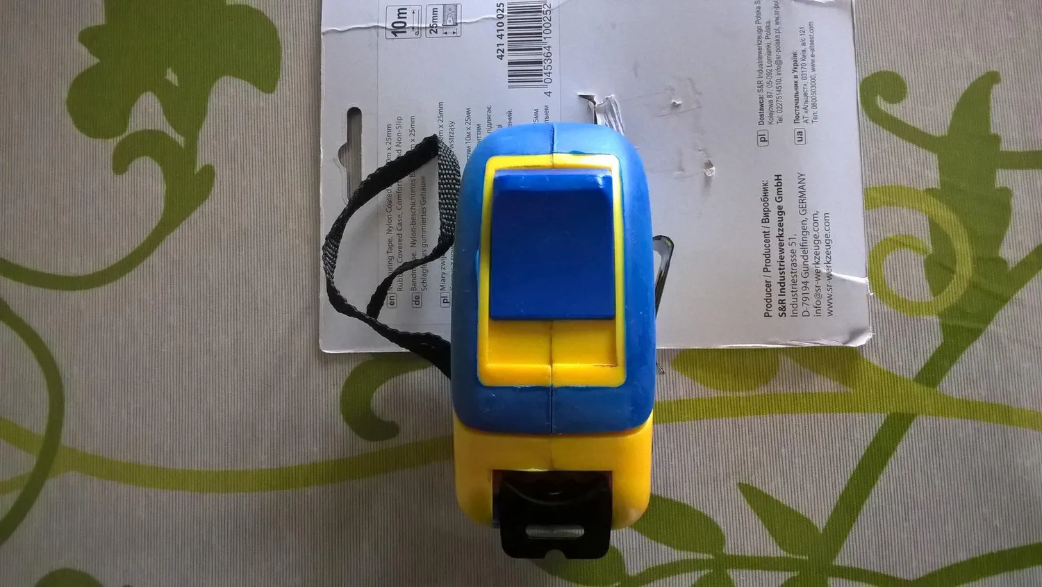 S&R Colibri Metro a Nastro Magnetico 5 m x 25 mm