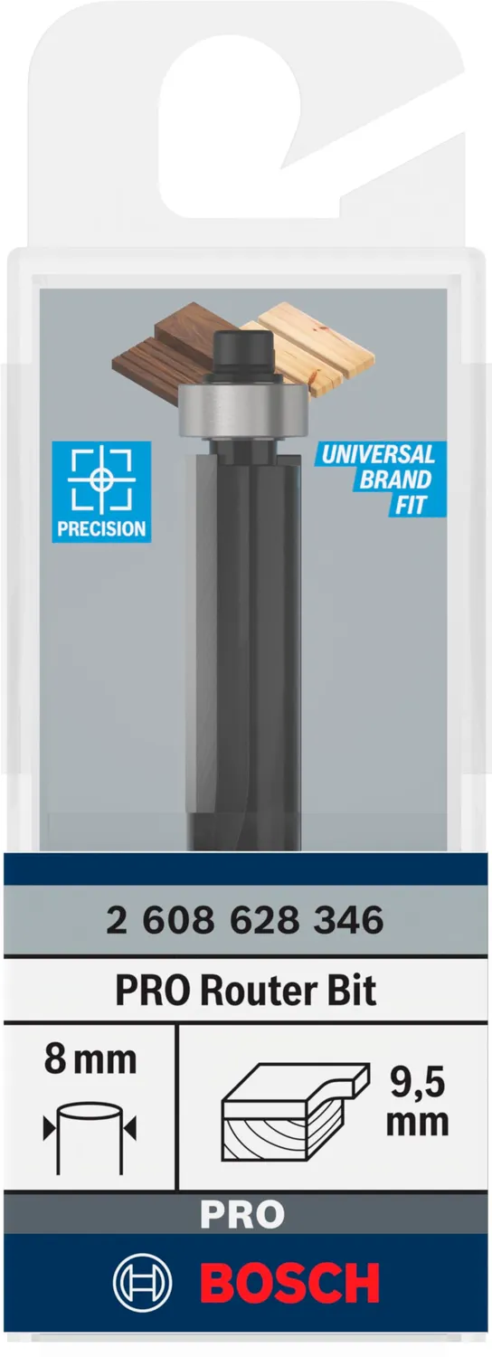 Bosch Expert Standard fresa a filo 8x9,5x25 mm