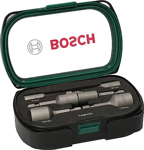 Bosch Expert Set 6 Bussole Magnetiche 6-13 mm attacco esagonale