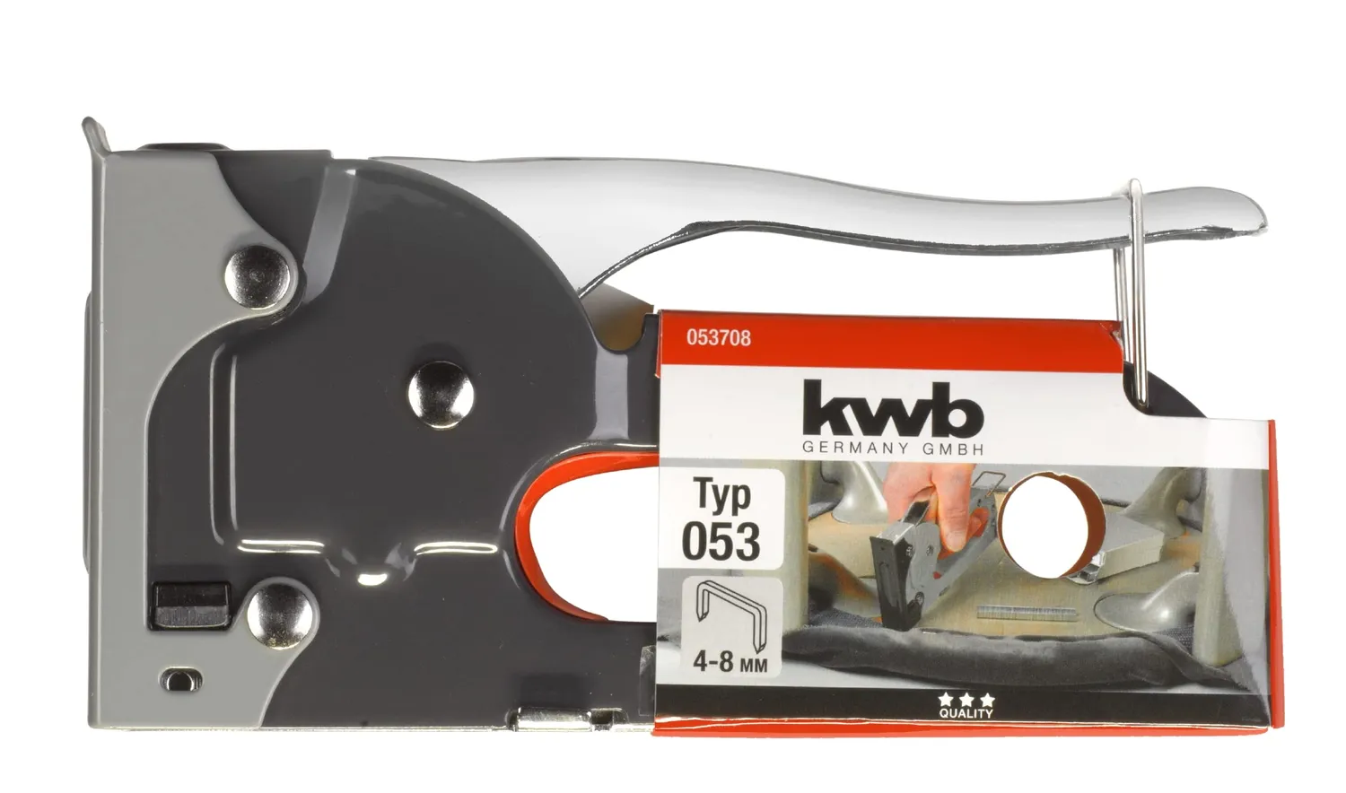 KWB Kraftixx Tack 80 cucitrice manuale graffe 4-8 mm