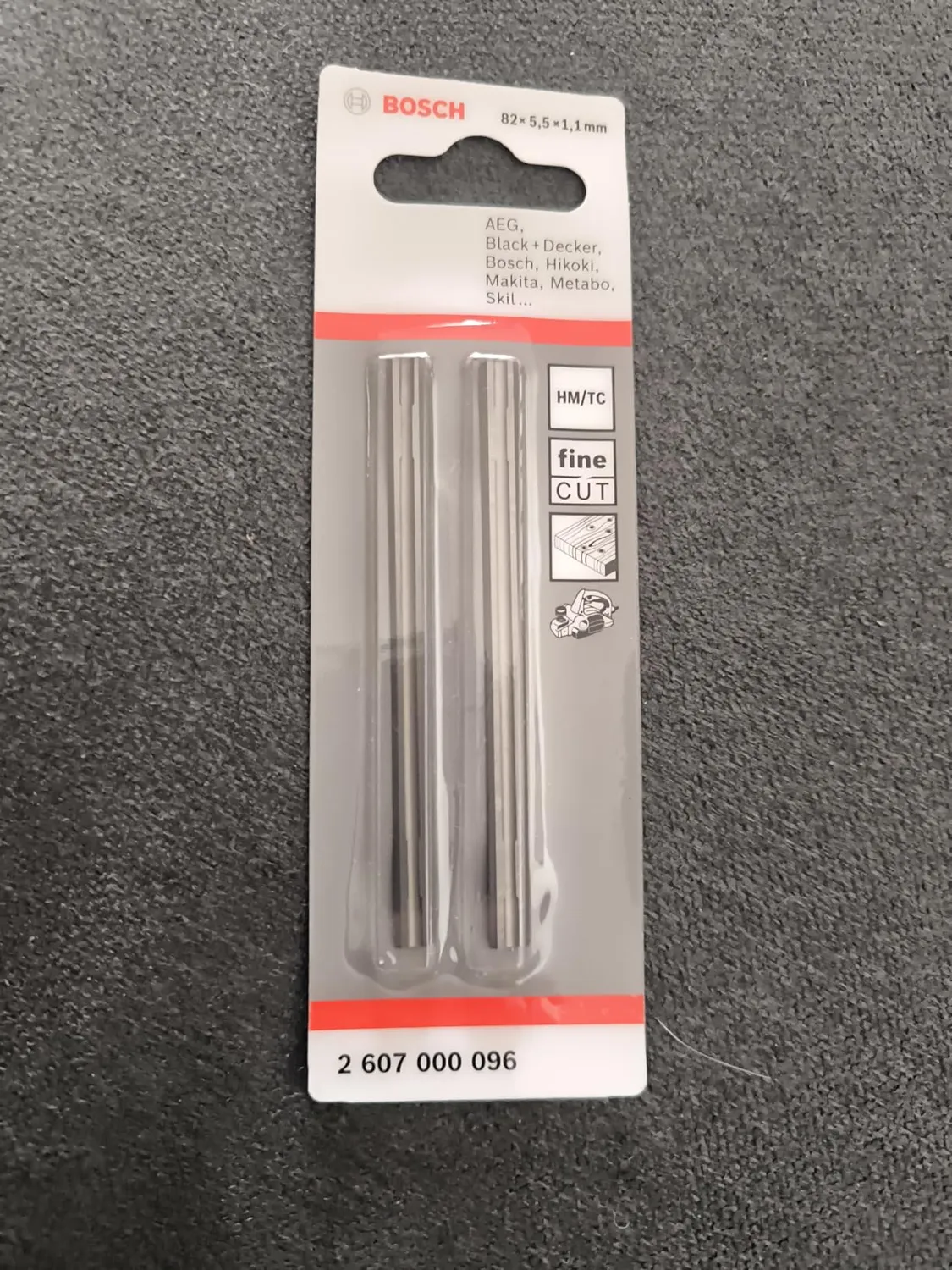 Bosch Expert lama pialla 82x5,5 mm HM doppio taglio