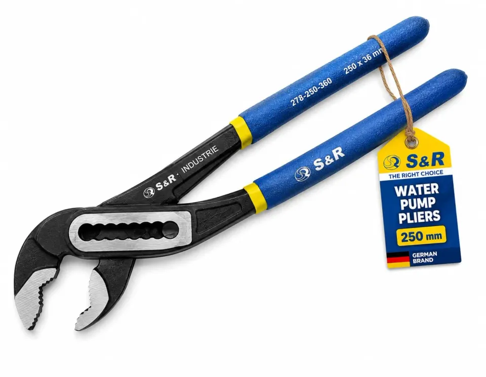 S&R pinza a pappagallo 250 mm 36 mm cromo vanadio