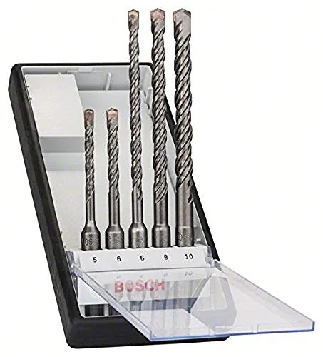 Bosch Expert SDS plus-5 set punte calcestruzzo 5 pezzi 5-10 mm