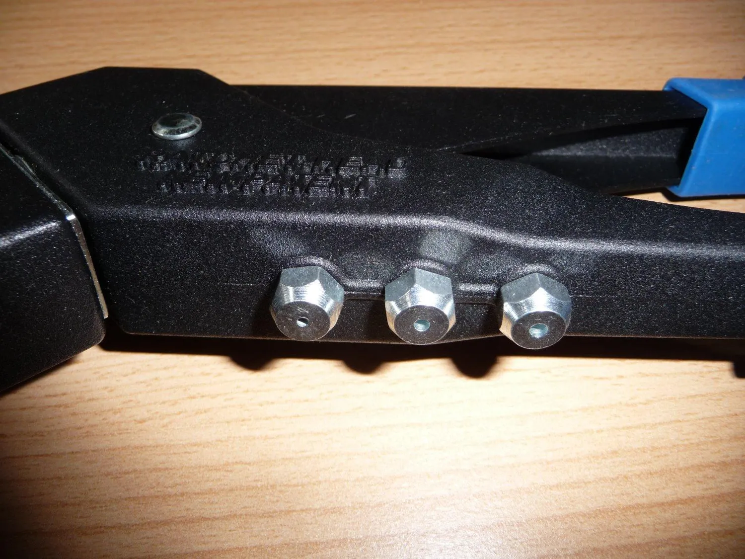 S&R Rivettatrice manuale professionale 2,4-5,0 mm testina 360°