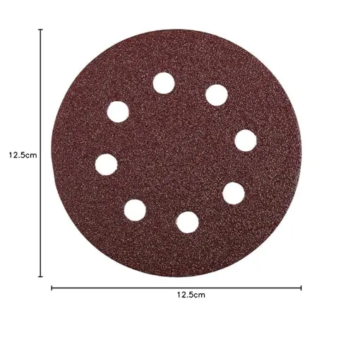 KWB 4919-70 dischi abrasivi 125 mm perforati per legno e metallo