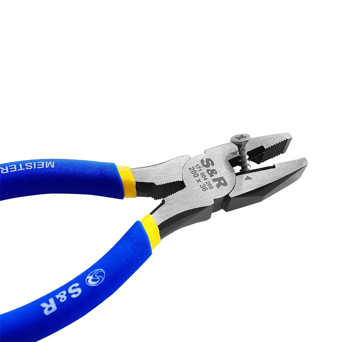 S&R pinza universale 180 mm acciaio CR-V impugnatura