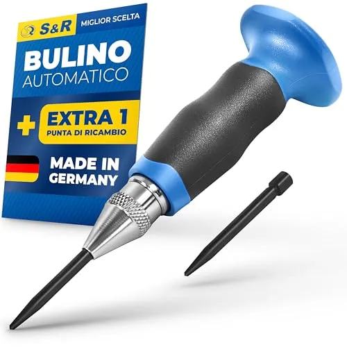 S&R bulino automatico punzone centrale 60-130N con ricambio