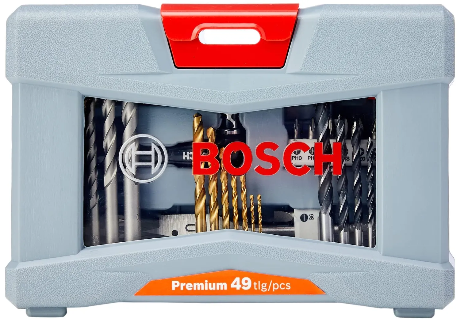 Bosch Expert X-Line set punte e bit 49pz legno metallo cemento