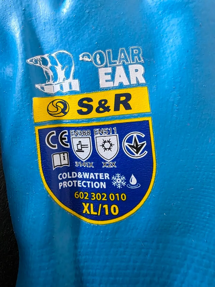 S&R guanti da lavoro invernali termici L/9 2 paia