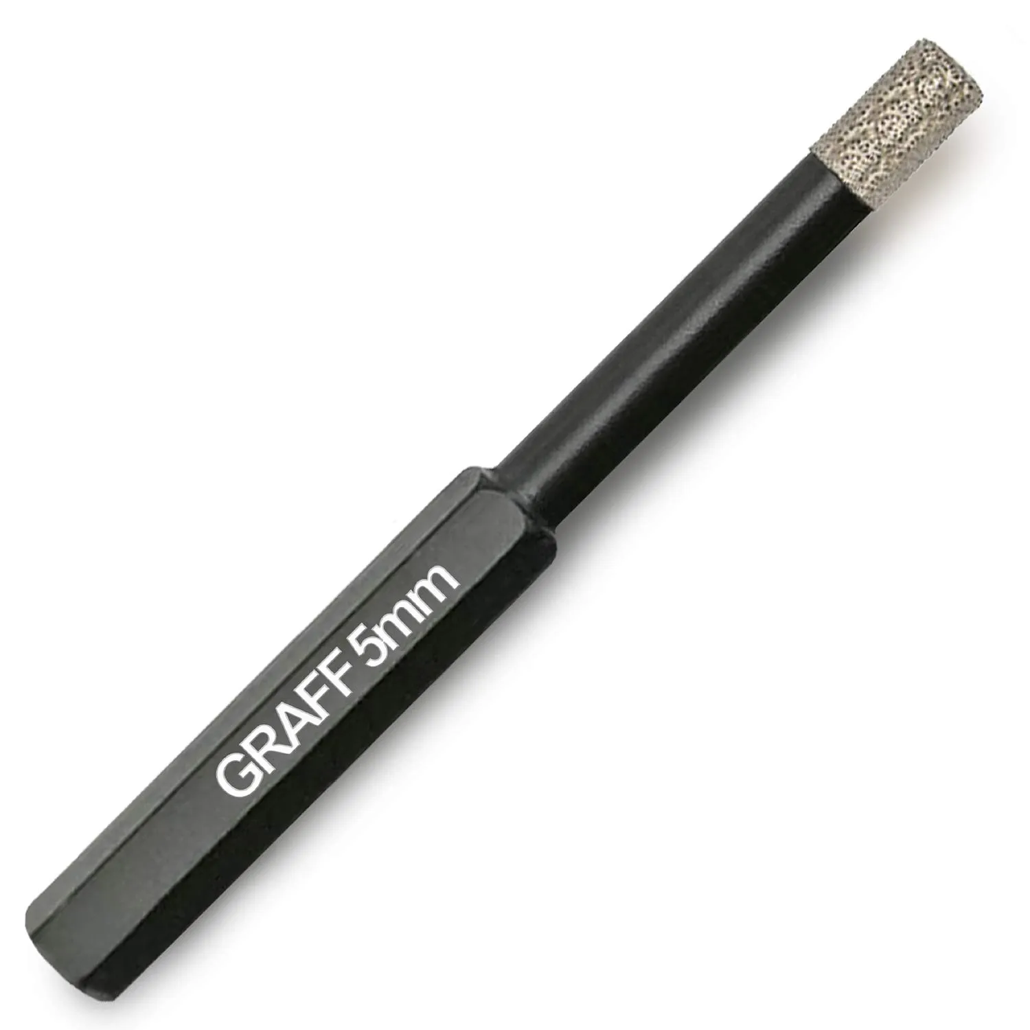 Graff punta diamantata 5 mm gres codolo esagonale