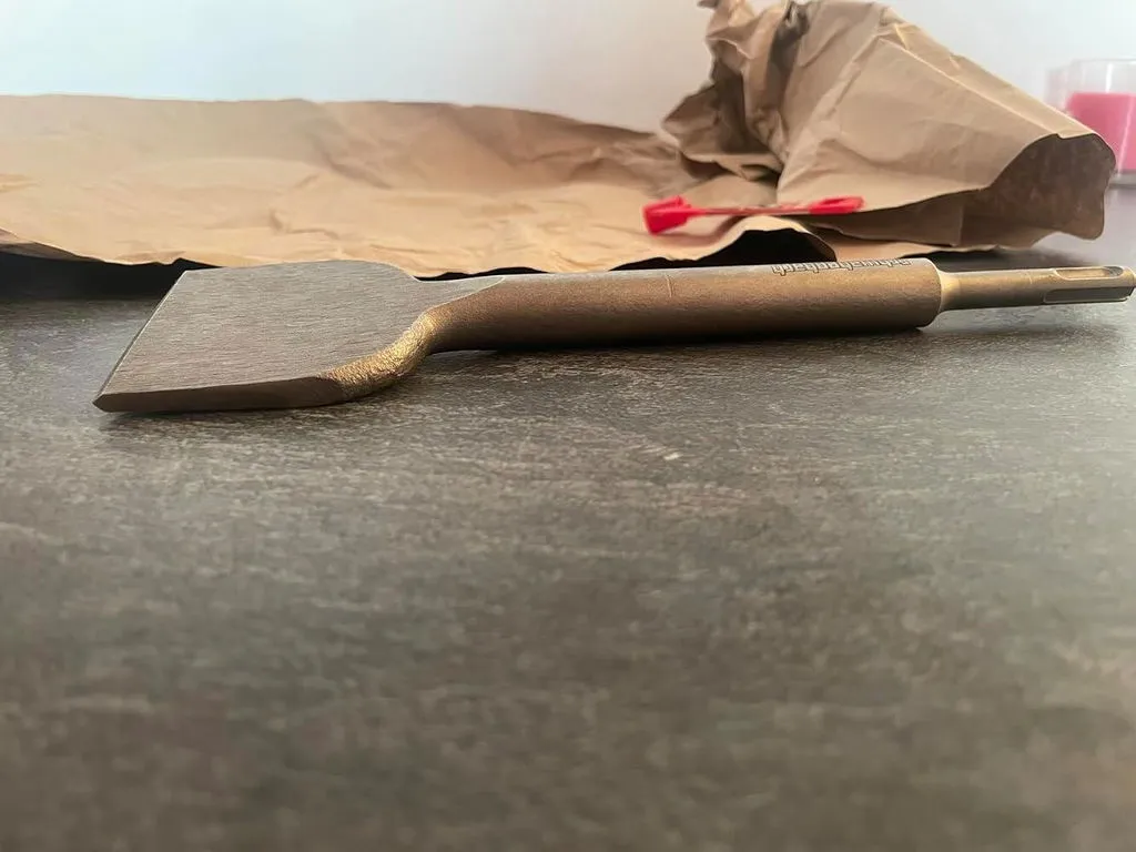Schwabenbach SDS-Plus scalpello piastrelle 75x250 mm piegato