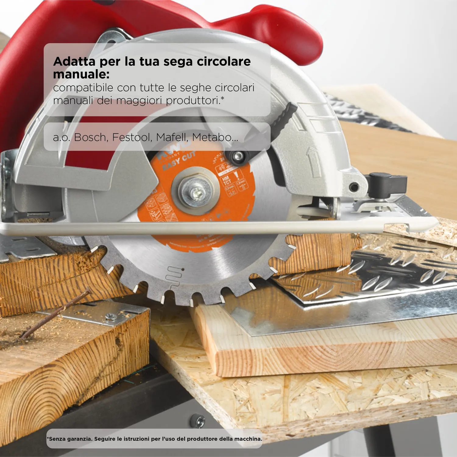 KWB Easy Cut Lama Circolare 130x16 mm 18 Denti per Legno