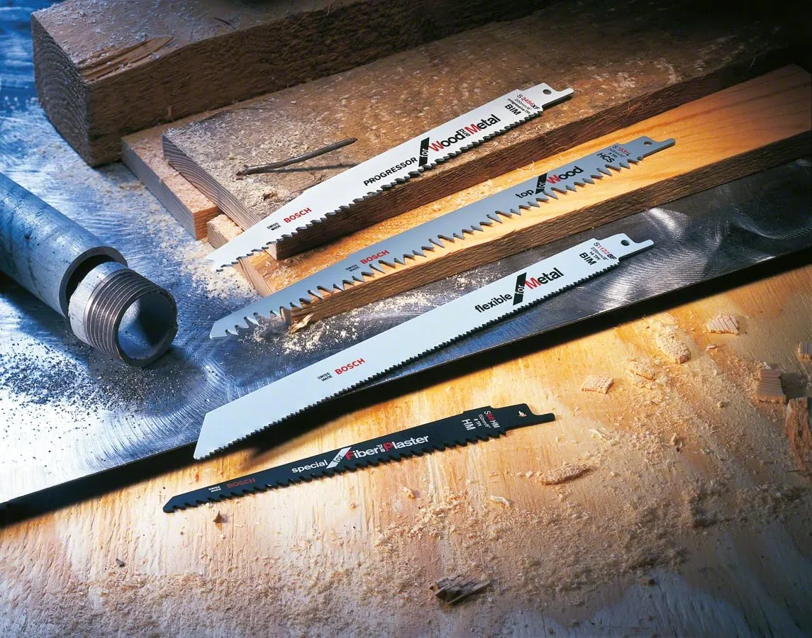 Bosch Expert S1222VF Lame Gattuccio Legno Metallo 2 pz