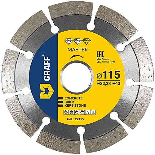 Graff disco diamantato 115 mm cemento granito turbo