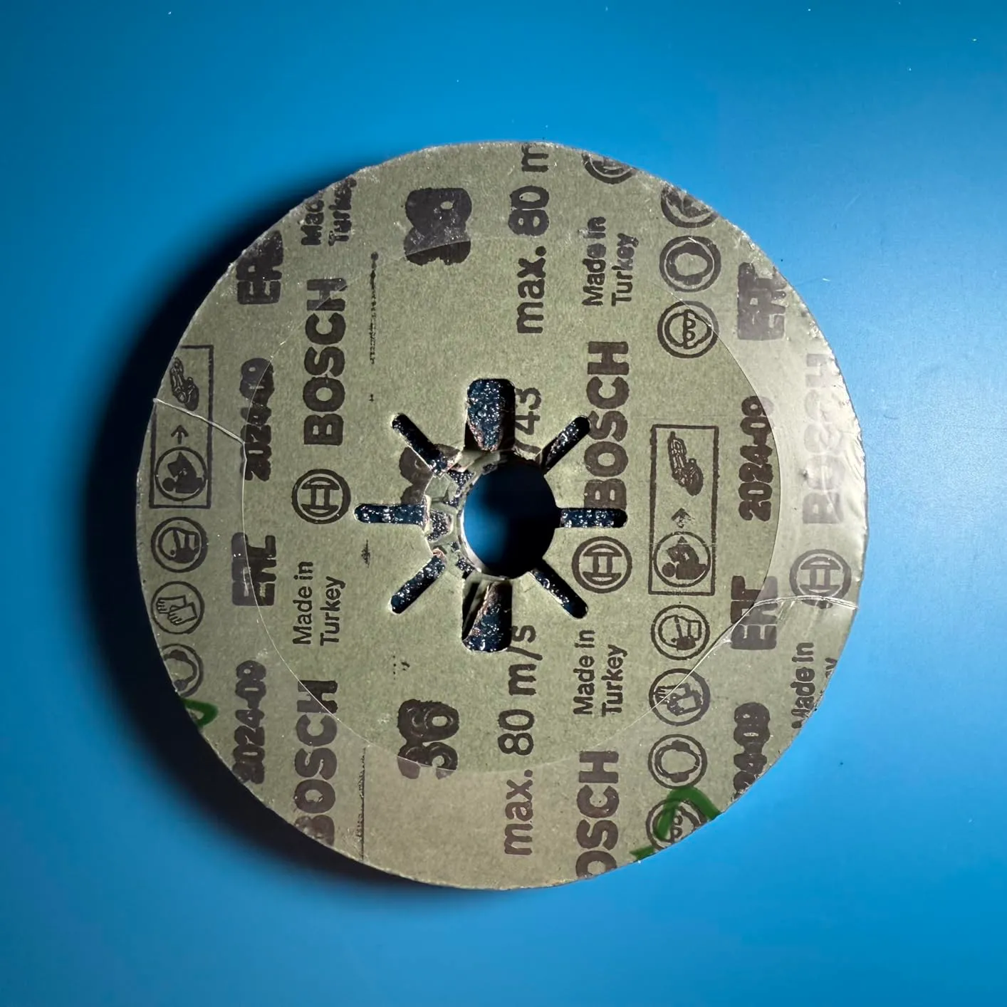 Bosch PRO R574 dischi fibra 125 mm X-Lock G36-120 12 pezzi