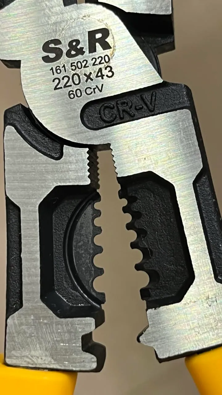 S&R Pinza Elettricista Universale 200 mm VDE 1000V