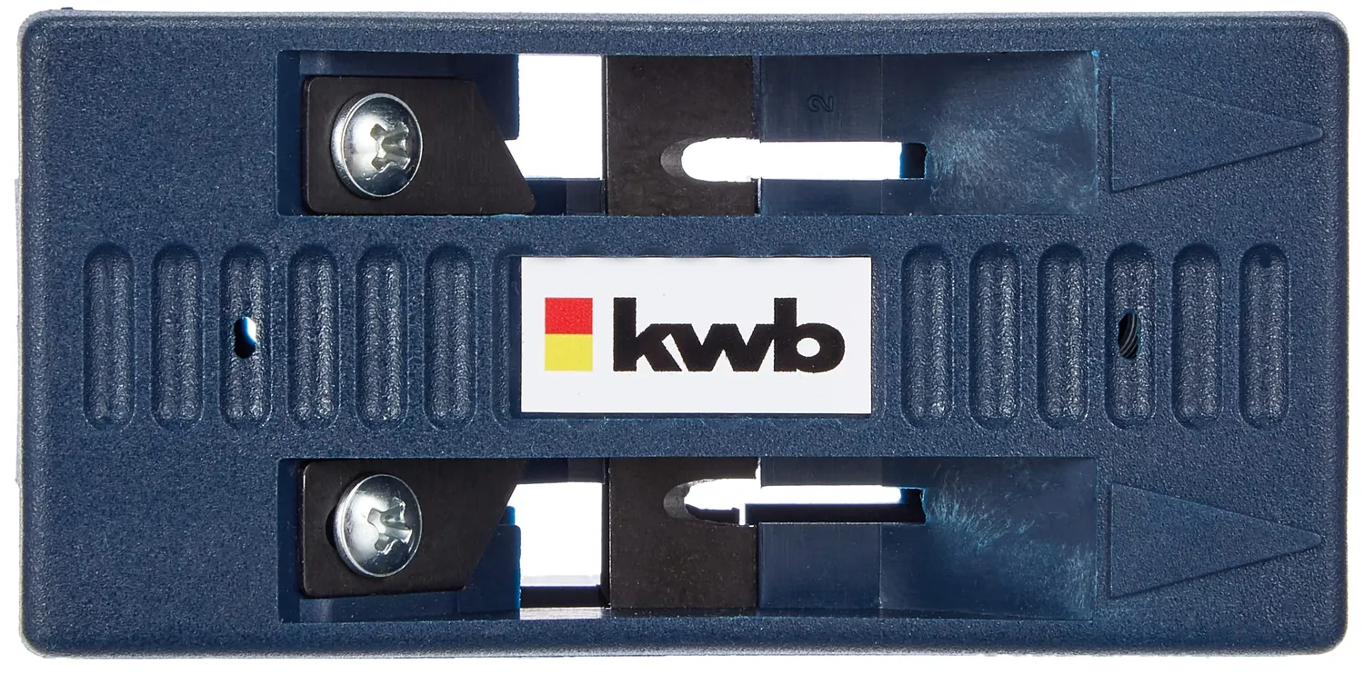 kwb 020300 taglierina bordi doppia 40 mm blu
