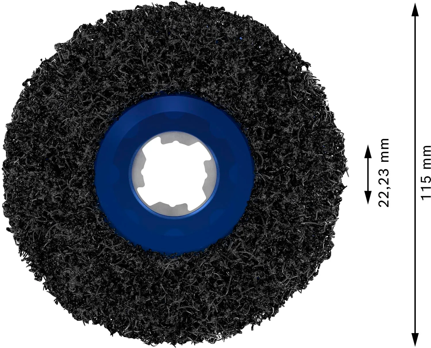 Bosch Expert N377 Disco Pulitura X-Lock 115 mm Metallo