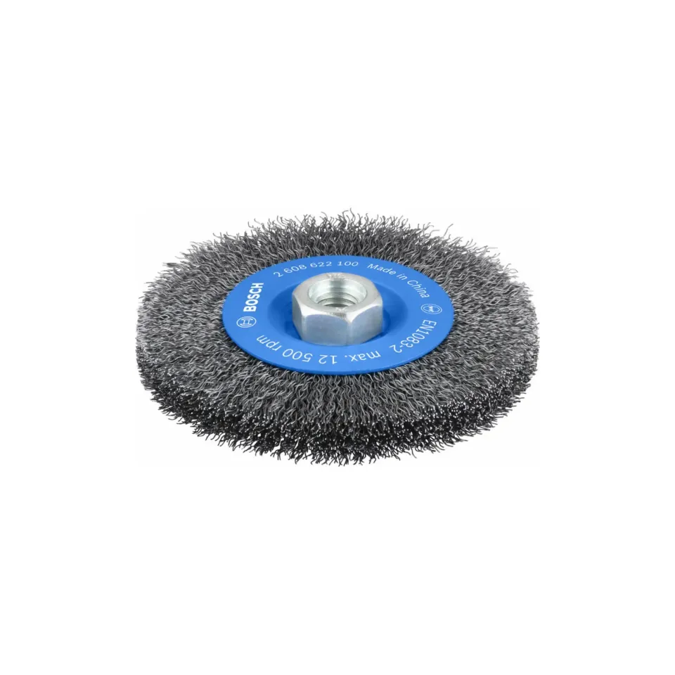 Bosch Expert PRO Metal Clean spazzola a disco M14 ottonata