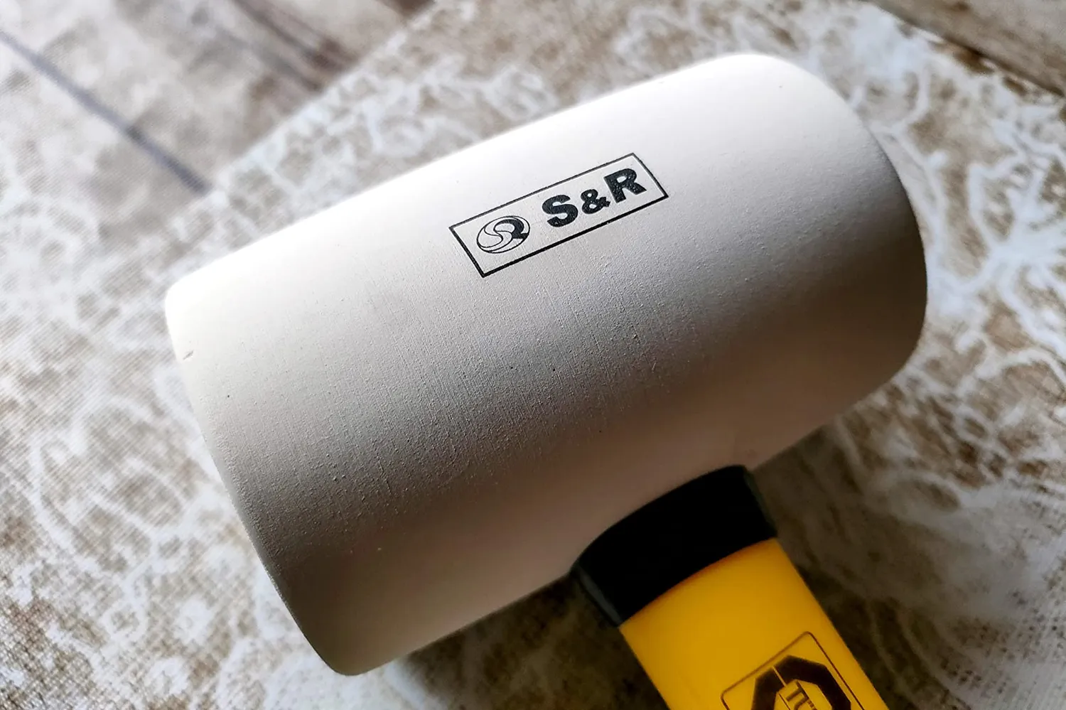 S&R Martello Gomma Bianca 55 mm 450 g Antimacchia