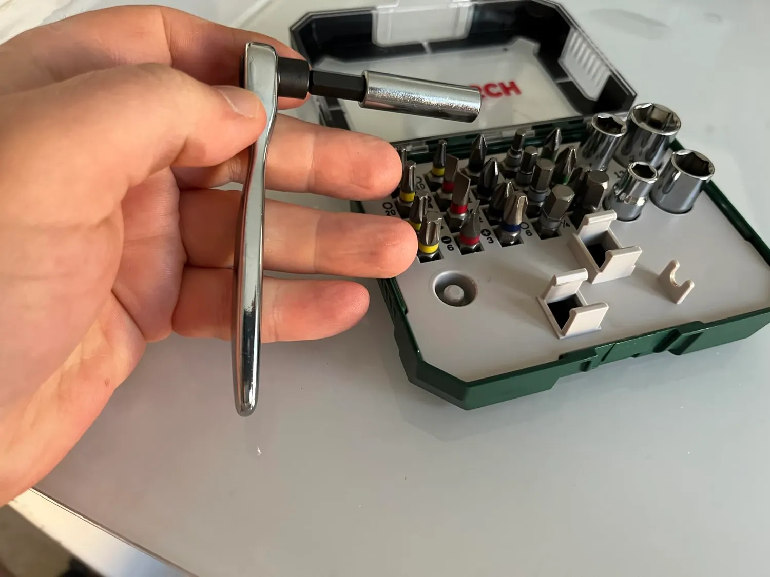 Bosch Expert set bit avvitamento 26 pz cricchetto