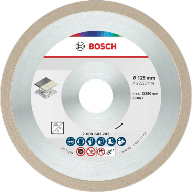 Bosch Expert Ceramic disco diamantato 125 mm ceramica uso secco