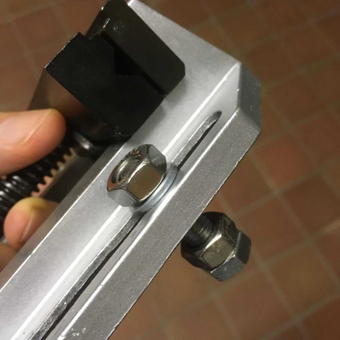 Bosch MS 80 morsa a vite 80 mm per trapano metalli