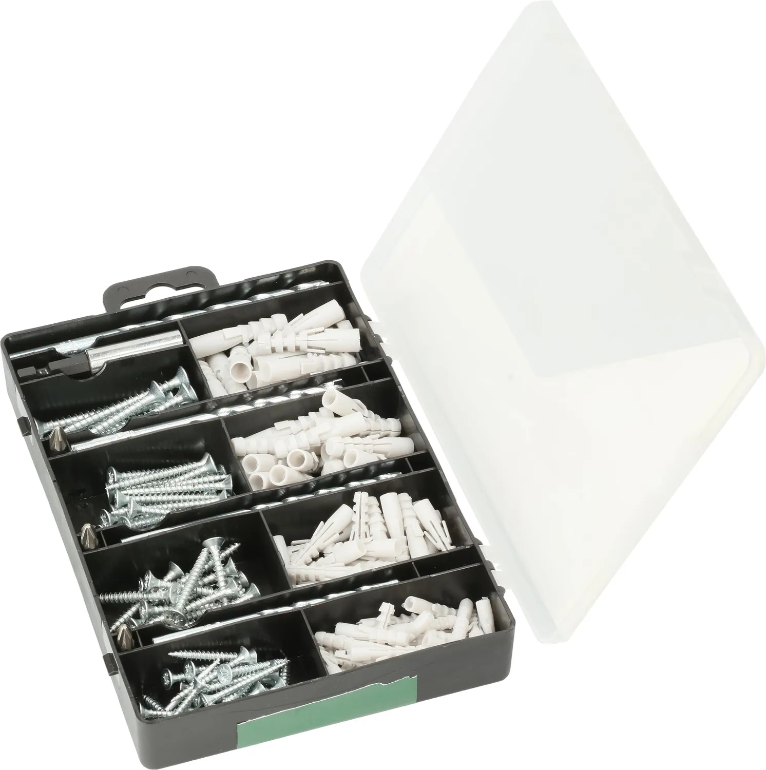 Bosch 2607019511 set fissaggio 173 pezzi tasselli viti
