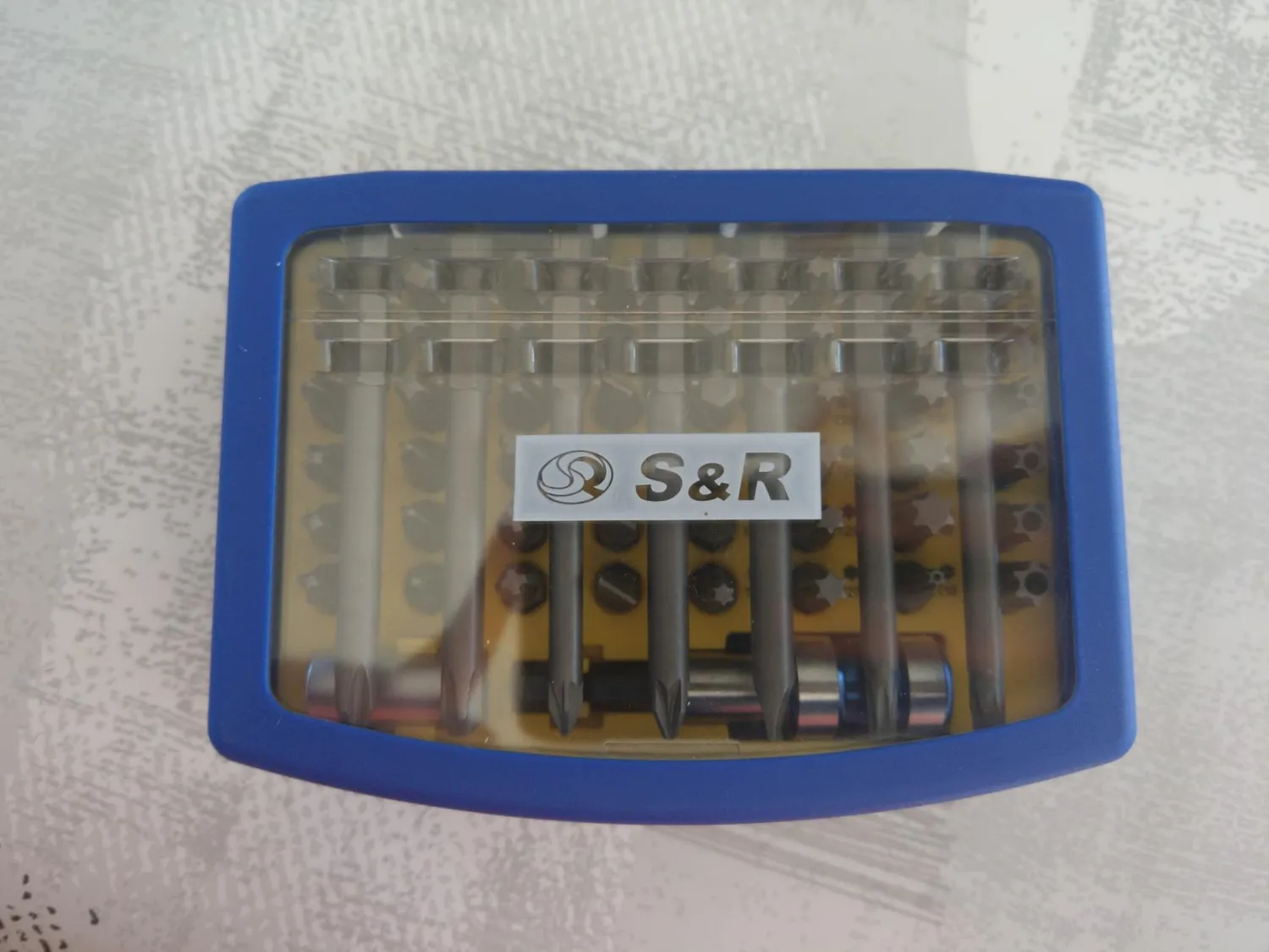S&R Set Inserti Avvitatore 57 Pezzi con Magnetico S2