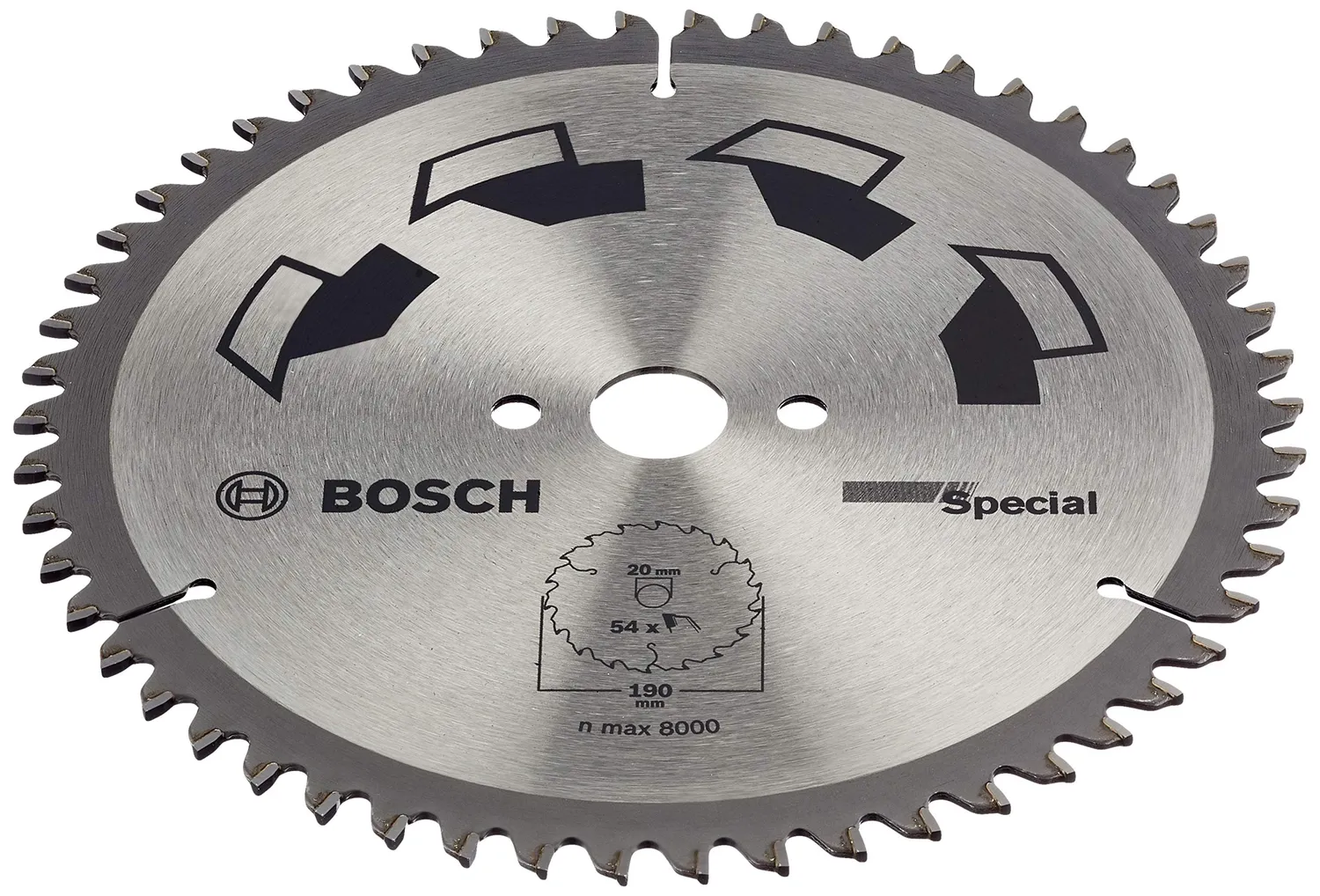 Bosch Expert lama circolare 190x30 54 denti legno