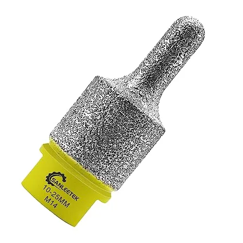 Sanleetek fresa diamantata 10-25mm M14 per gres e marmo