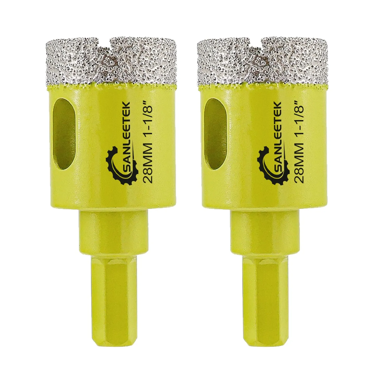 Sanleetek punta diamantata 20 mm 2 pezzi per gres
