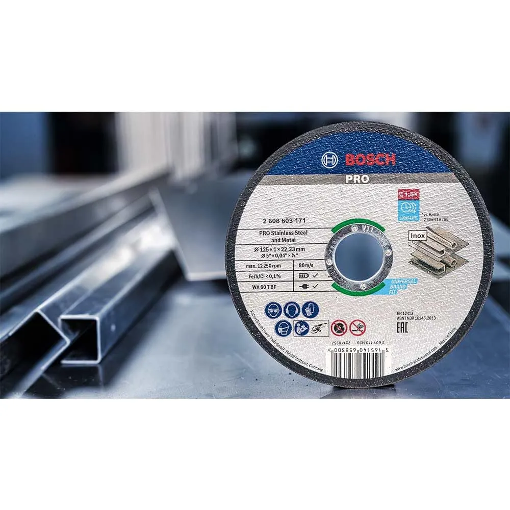Bosch Expert PRO mola taglio inox 115 mm 10 pz