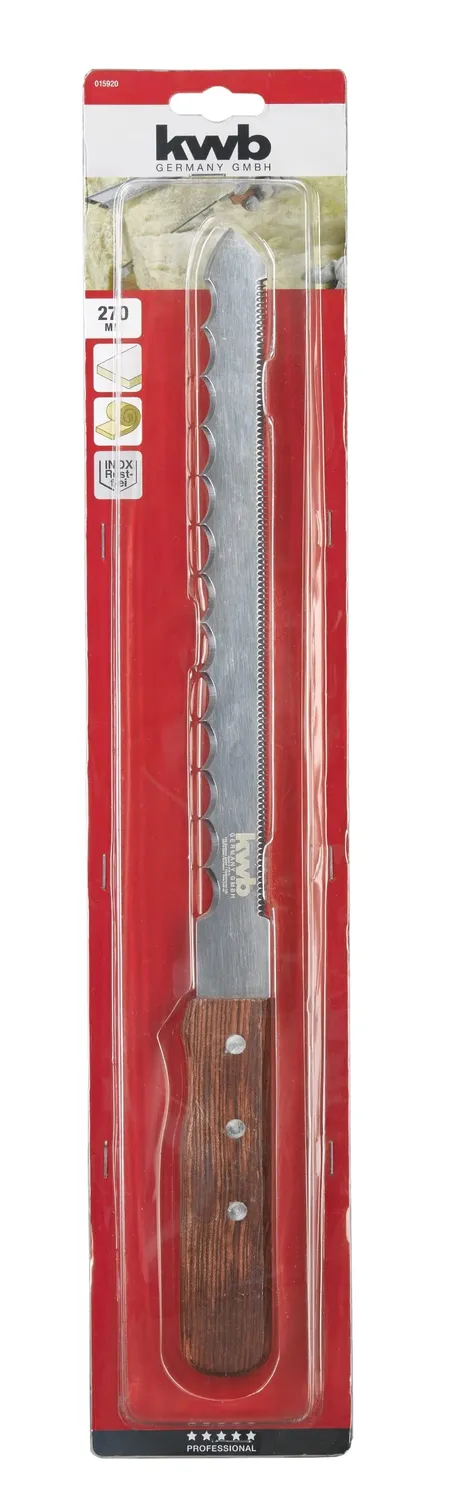 KWB 015920 coltello isolante 270 mm doppia lama inox